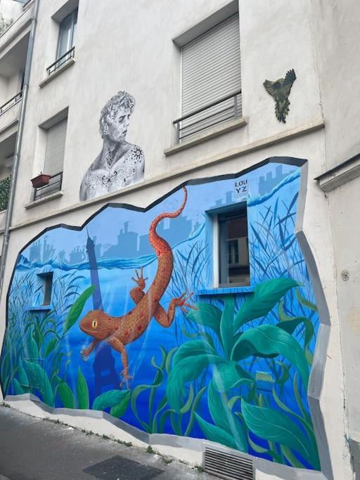 Luxe Studio Chic Aux Buttes-Aux-Cailles A 5Min Du Metro, Parking Prive Disponible Paris Exterior photo